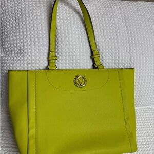 Chic Lime Green Tote Bag